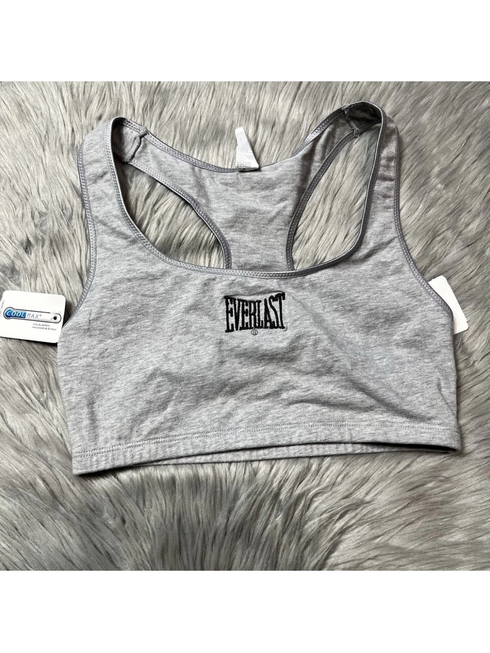 Everlast Gray Women’s Wireless Sports Bra Size 34